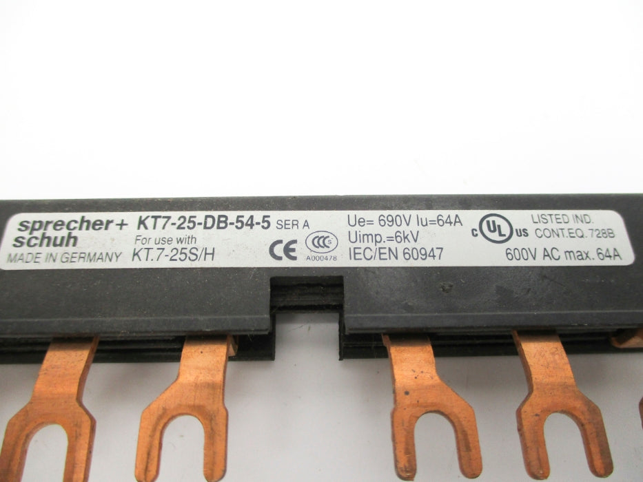 SPRECHER+SCHUH KT7-25-DB-54-5 SER. A UNMP
