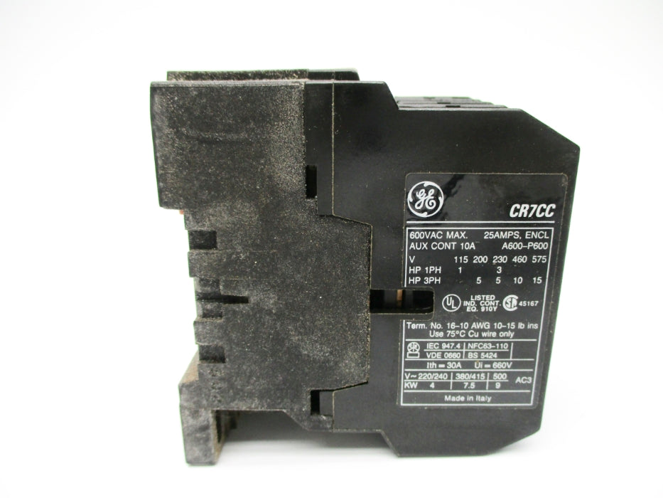 GENERAL ELECTRIC CR7CCA 110/120V NSMP