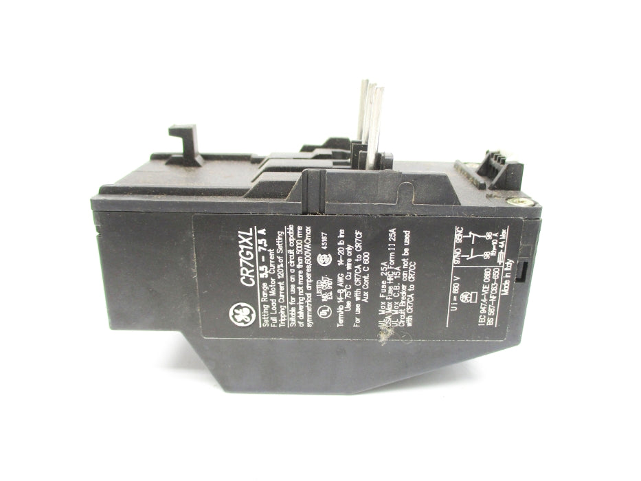 GENERAL ELECTRIC CR7G1XL 5.5-7.5A 660V NSMP