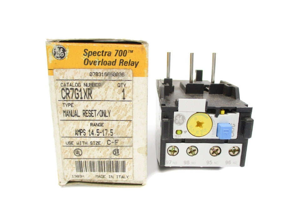 GENERAL ELECTRIC CR7G1XR 14.5-17.5A 660V NSMP