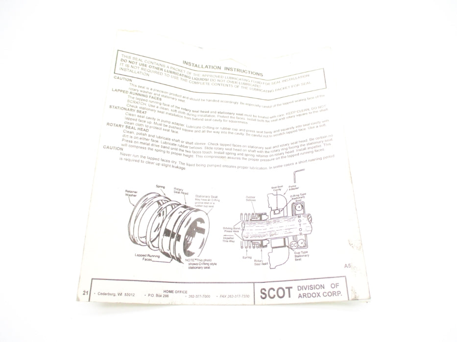 SCOTT PUMP 101.000.120 NSMP
