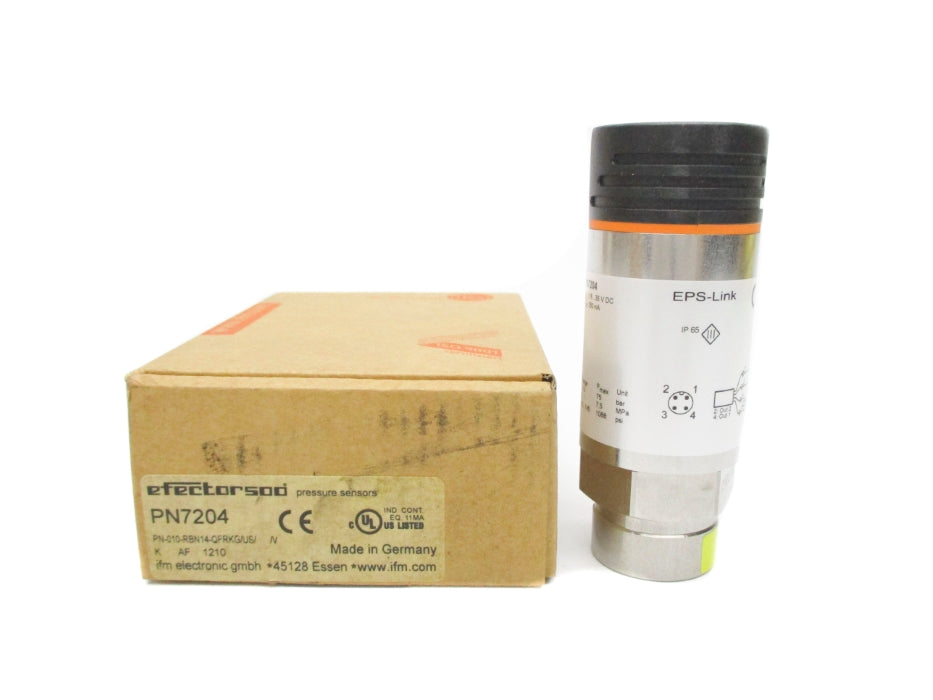 IFM EFECTOR PN-010-RBN14-QFRKG/US//V PN7204 18-36VDC -14-145PSI NSMP