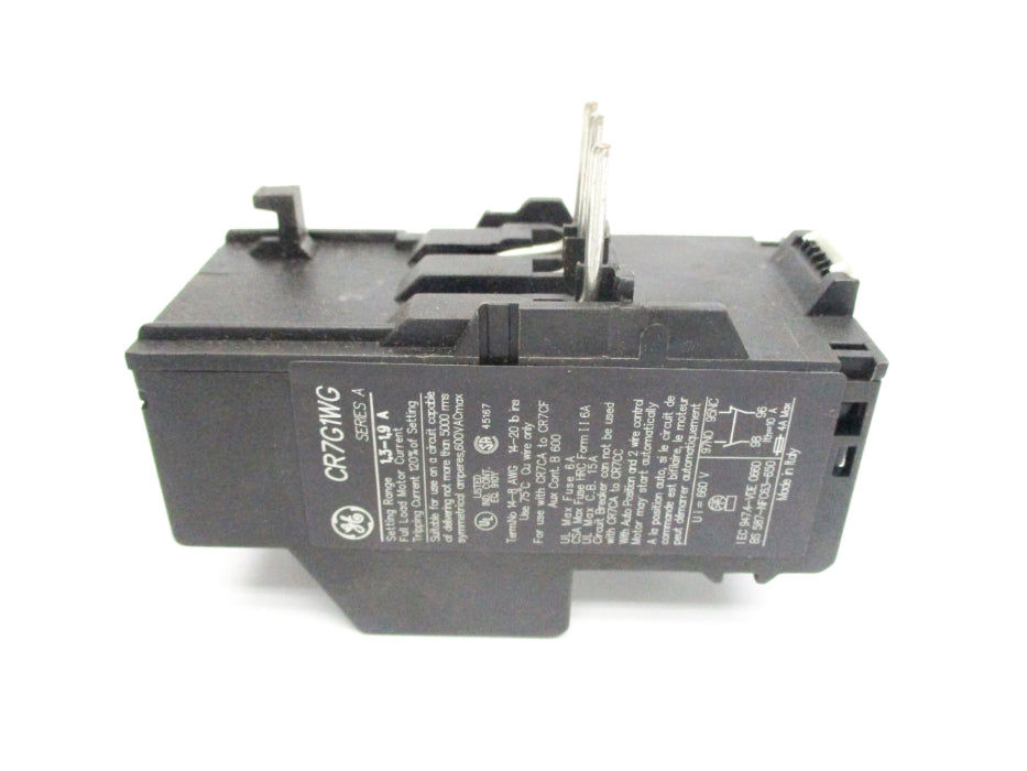 GENERAL ELECTRIC CR7G1WG SER. A 660V 1.3-1.9A NSMP