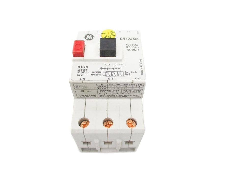 GENERAL ELECTRIC CR72AMK 4.0-6.3A 660V UNMP