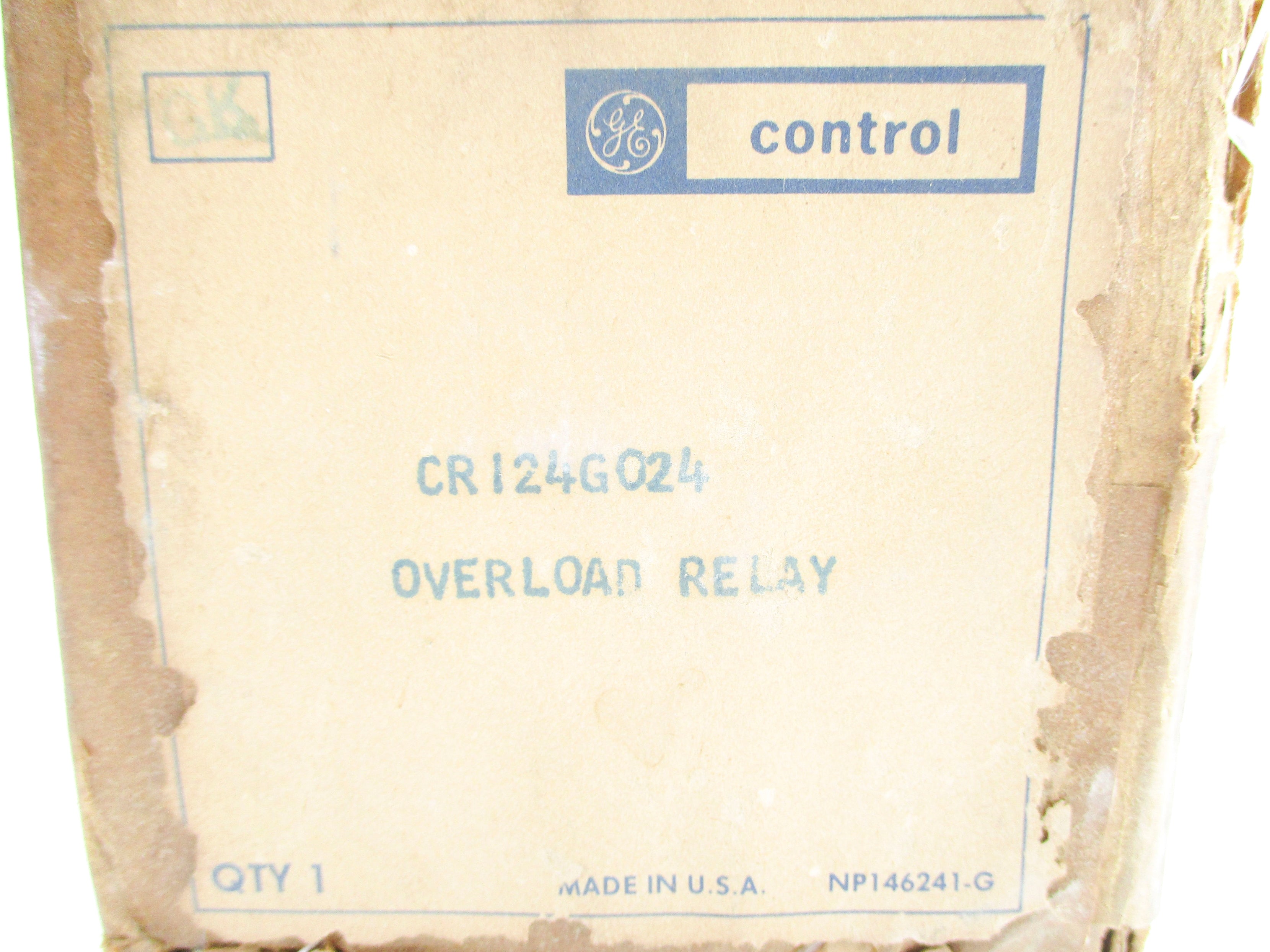 GENERAL ELECTRIC CR124G024 600VAC NSMP