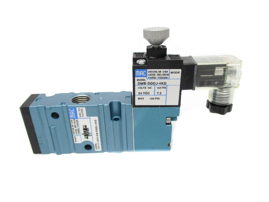 MAC 52A-31-D0C-DM-DDDJ-4KD 120PSI 24VDC NSNP
