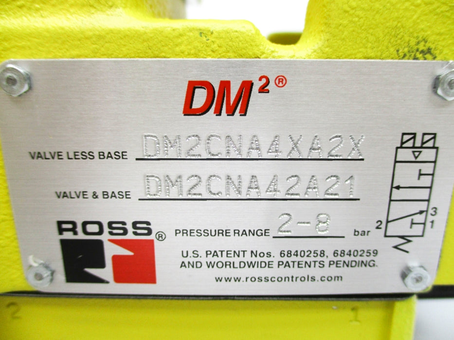 ROSS DM2CNA42A21 2-8PSI UNMP