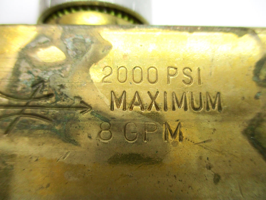 PARKER N600B-11HY 2000PSI UNMP