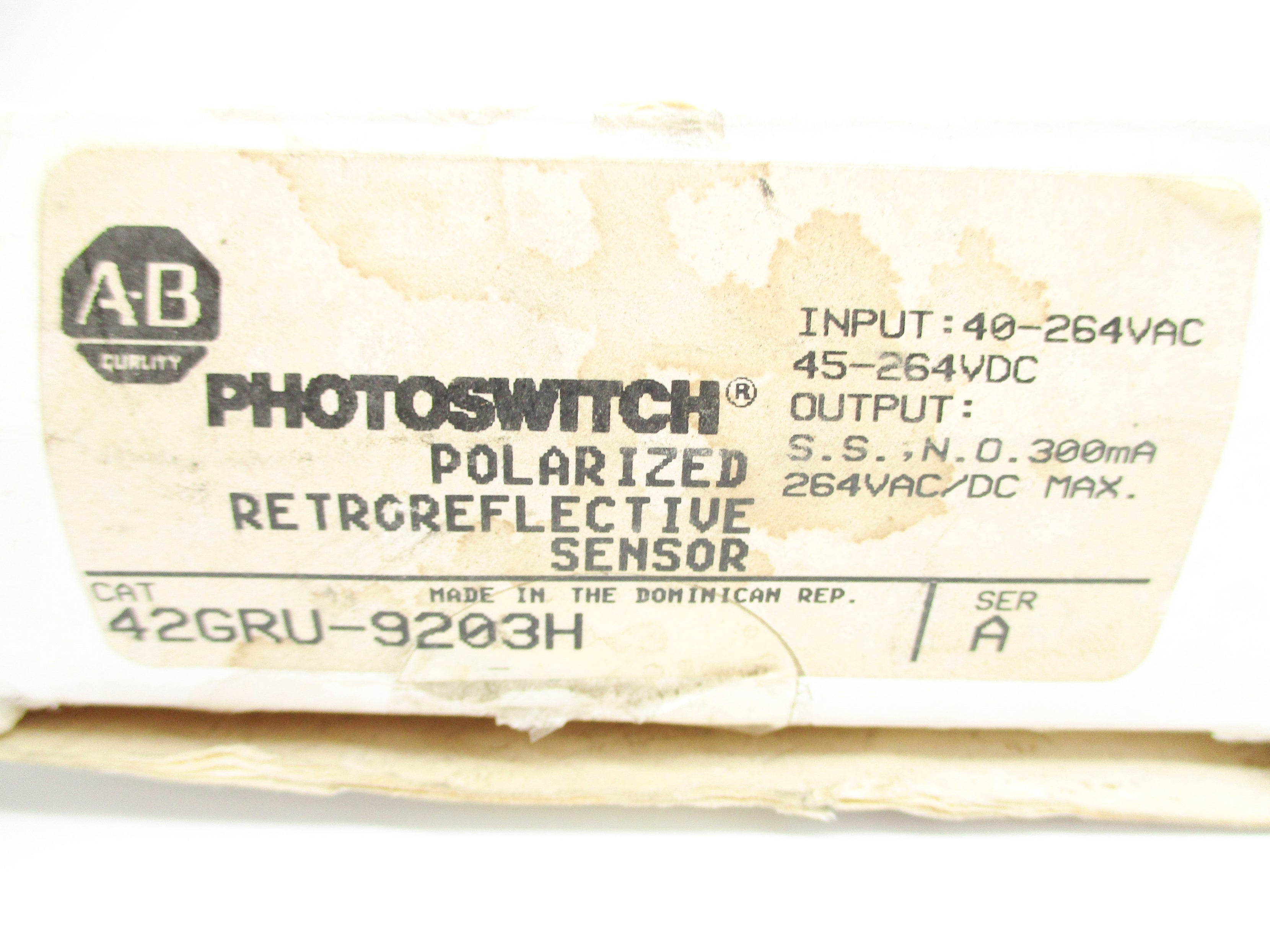 ALLEN BRADLEY 42GRU-9203H SER. A (GY/BL) NSMP