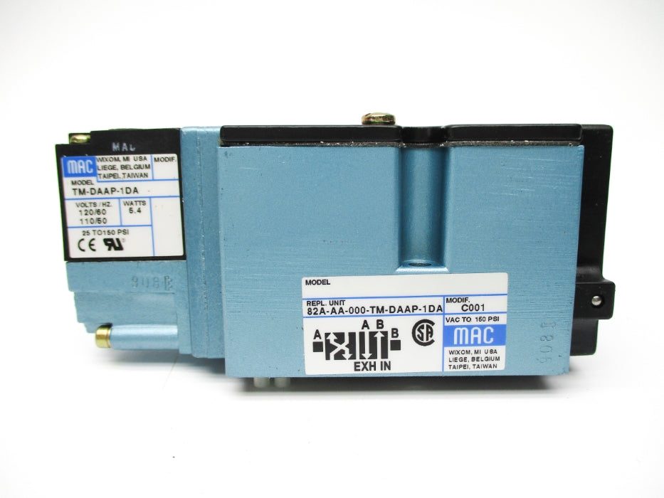 MAC 82A-AA-000-TM-DAAP-1DA 150PSI 110/50 120/60 NSMP