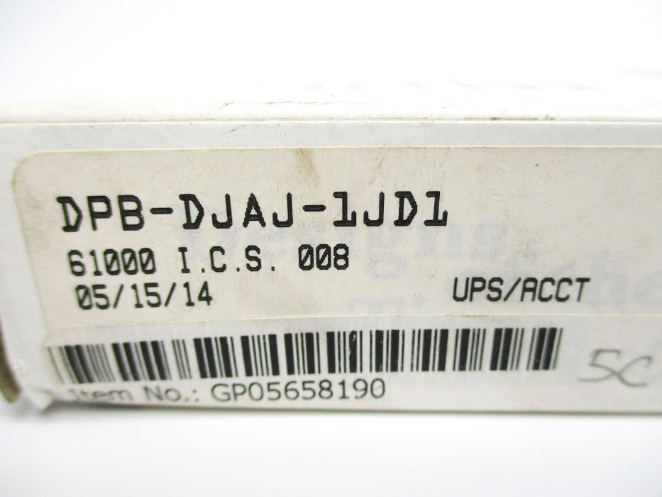 MAC DPB-DJAJ-1JD1 120PSI 110/50 120/60 NSMP