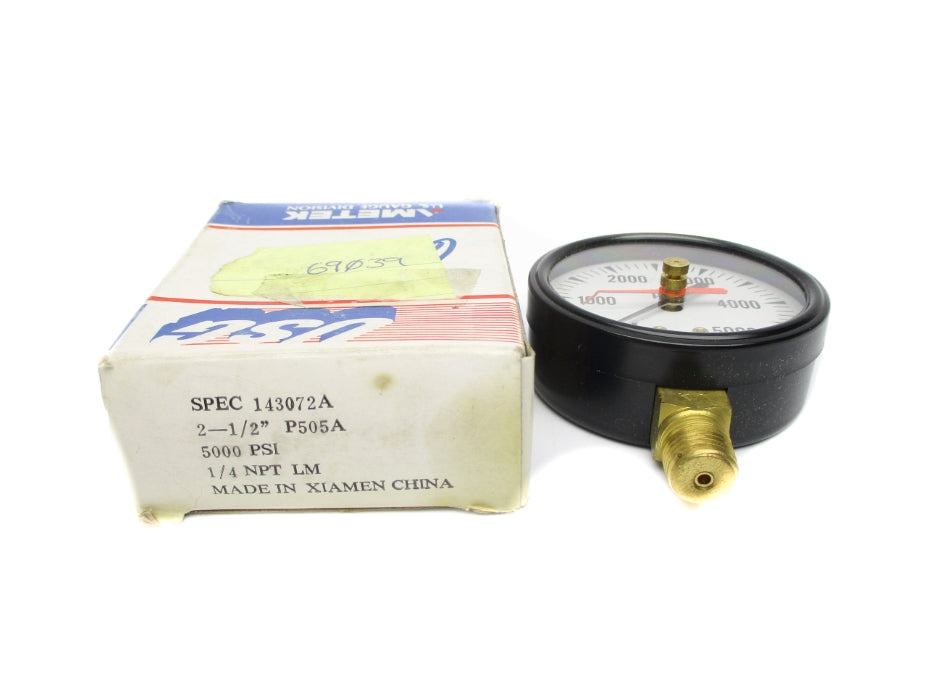AMETEK 143072A 0-5000PSI NSMP
