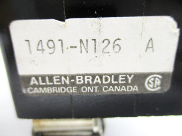 ALLEN BRADLEY 1491-N126 SER. A NSNP