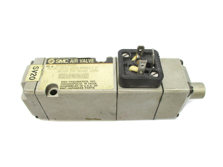 SMC NVS4114-0009FP 110/120V 150PSI UNMP