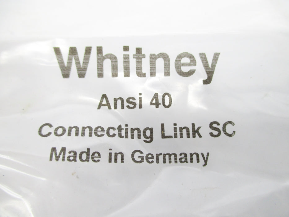 WHITNEY ANSI-40 NSMP