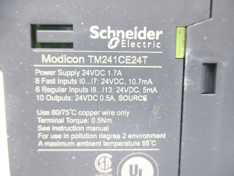 SCHNEIDER ELECTRIC TM241CE24T UNMP