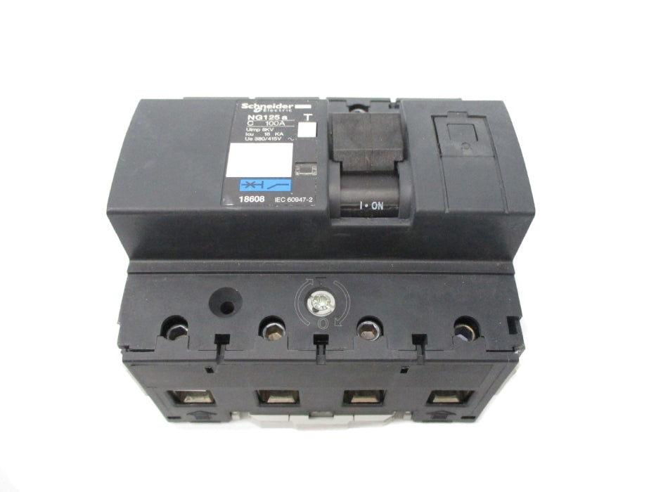 SCHNEIDER ELECTRIC 18608 NG125A 100A 380/415V UNMP