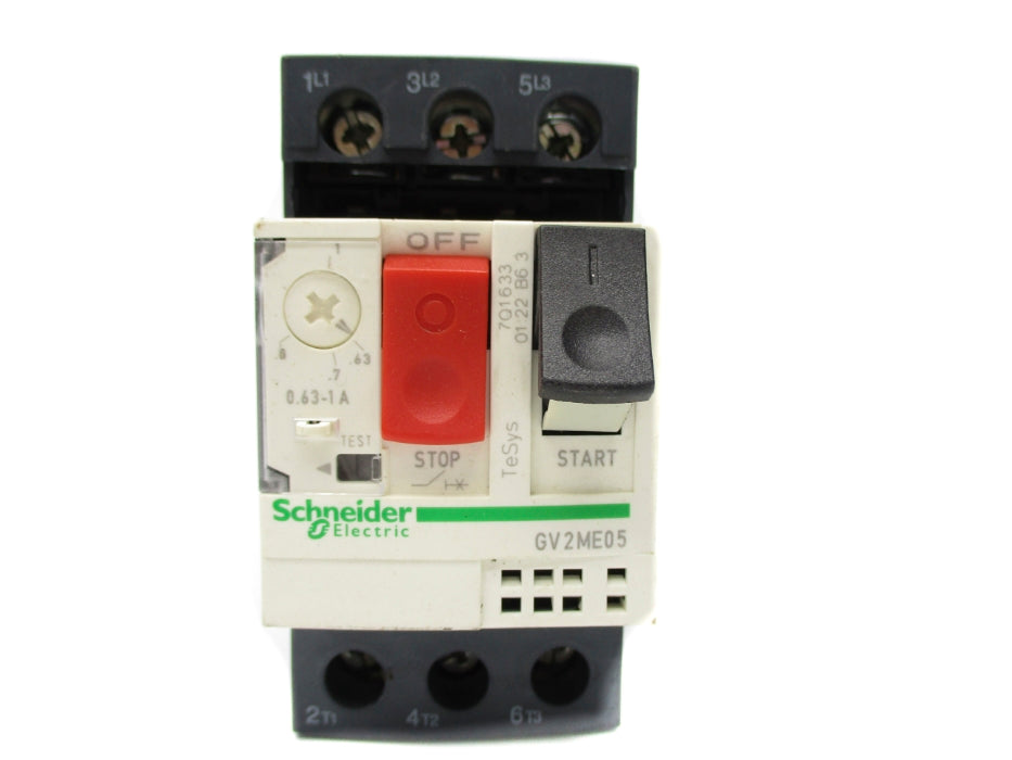 SCHNEIDER ELECTRIC GV2ME05 0.63-1A UNMP
