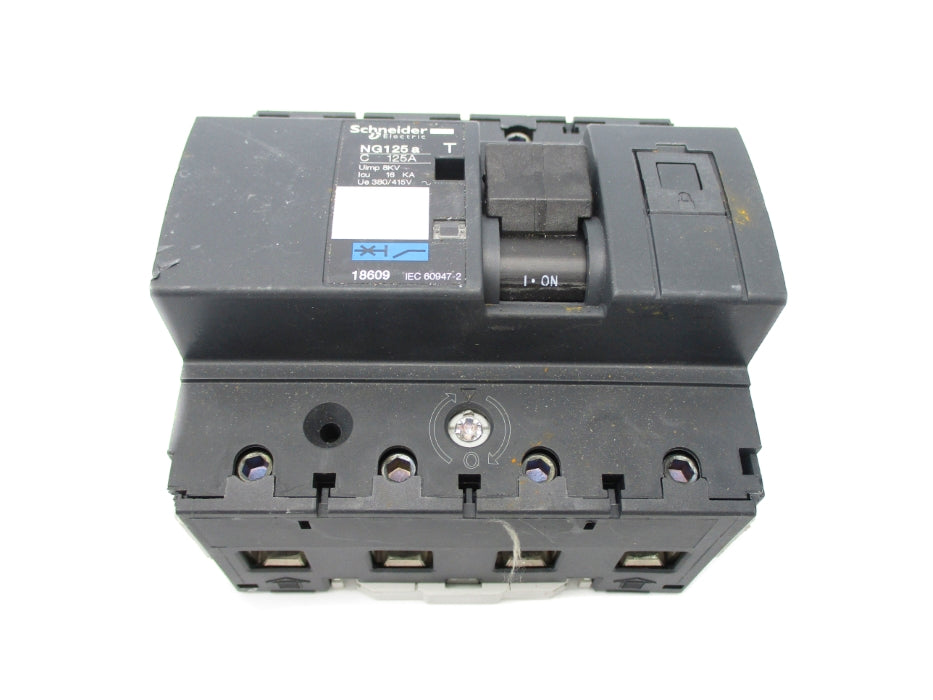 SCHNEIDER ELECTRIC 18609 NG125A 125A 380/415V UNMP