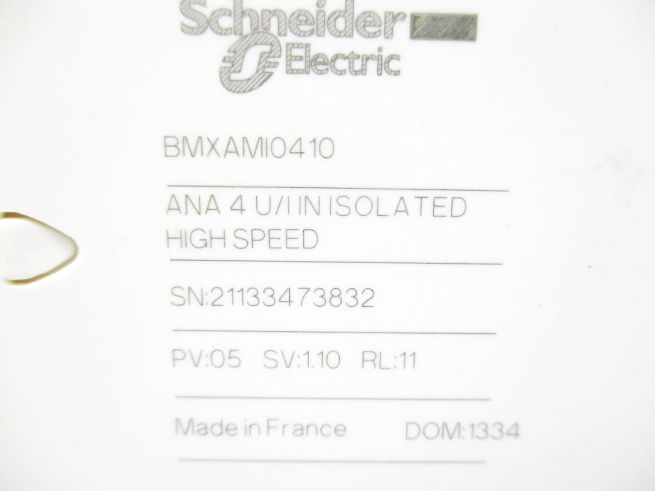 SCHNEIDER ELECTRIC BMXAMI0410 UNMP