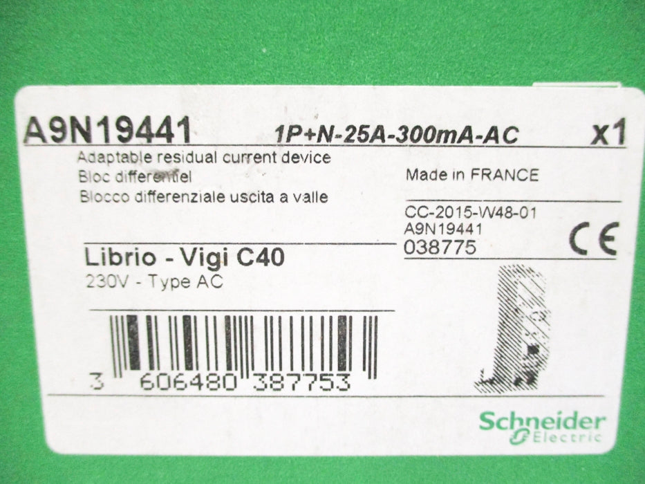 SCHNEIDER ELECTRIC A9N19441 NSMP