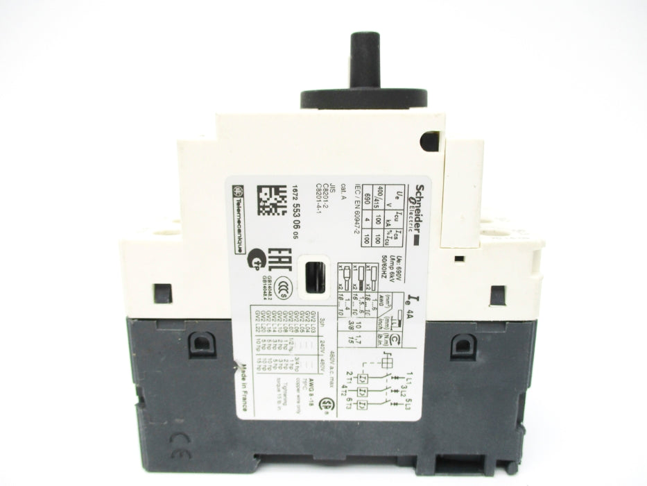 SCHNEIDER ELECTRIC GV2-L08 4A UNMP