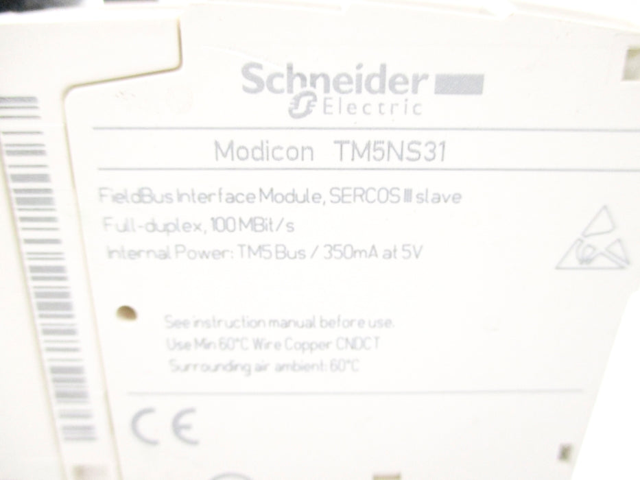 SCHNEIDER ELECTRIC TM5NS31 (AS PICTURED) UNMP