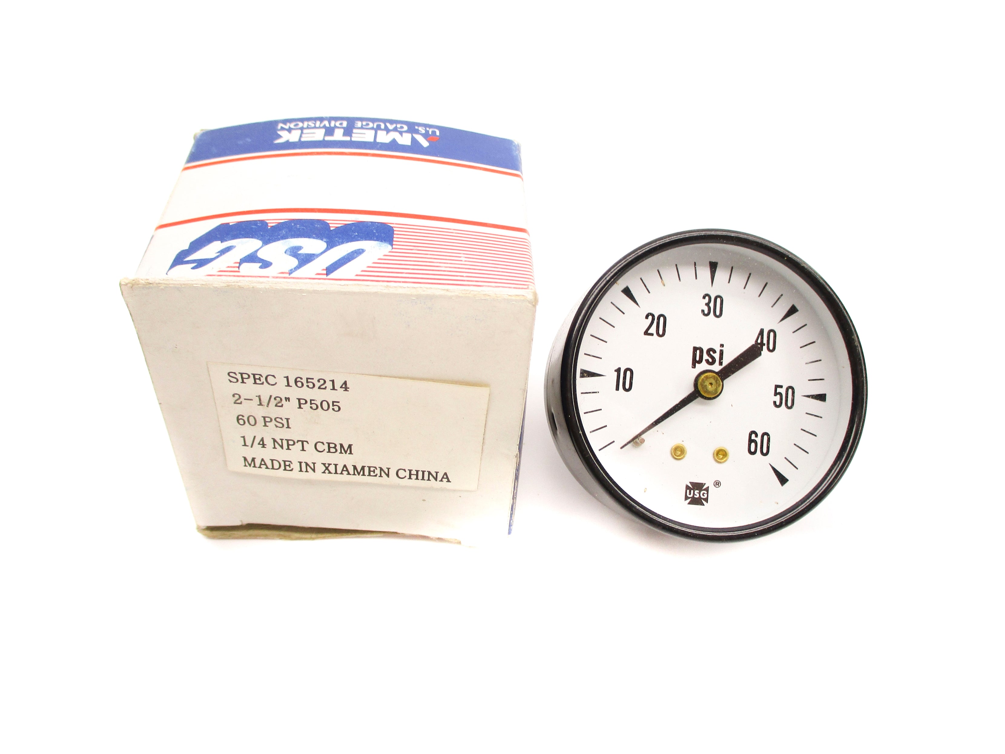 AMETEK 165214 0-60PSI NSMP