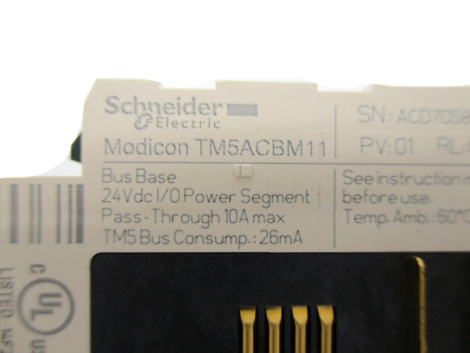 SCHNEIDER ELECTRIC TM5ACBM11 UNMP