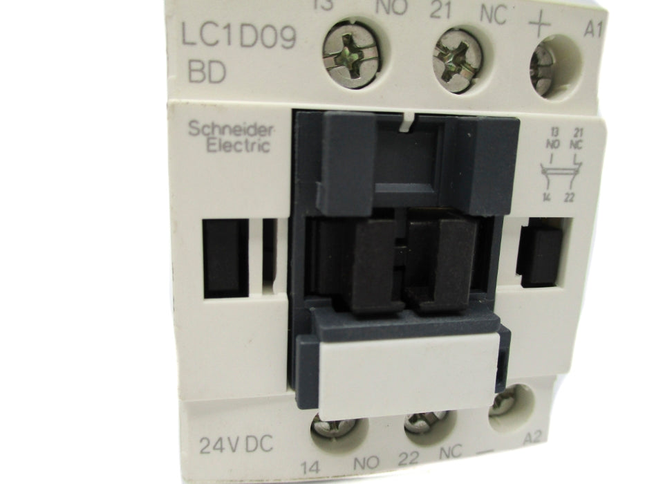 SCHNEIDER ELECTRIC LC1D09BD 24VDC (AS PICTURED) UNMP