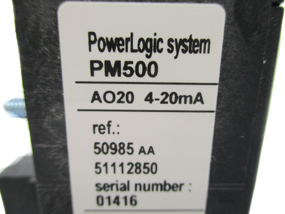 SCHNEIDER ELECTRIC PM500 NSNP