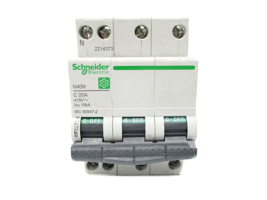 SCHNEIDER ELECTRIC M9P22720 20A 415V UNMP