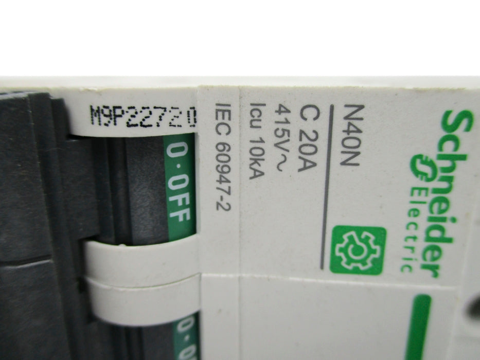 SCHNEIDER ELECTRIC M9P22720 20A 415V UNMP
