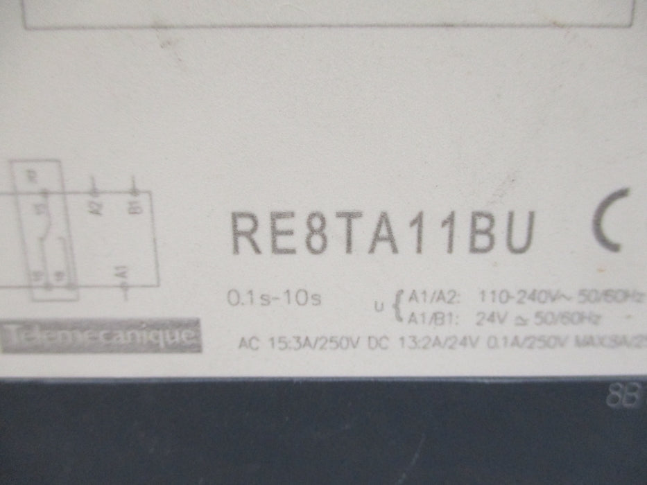 SCHNEIDER ELECTRIC RE8TA11BU 0.1S-10S UNMP