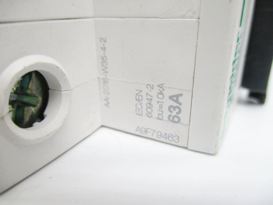 SCHNEIDER ELECTRIC A9F79463 400V 63A UNMP