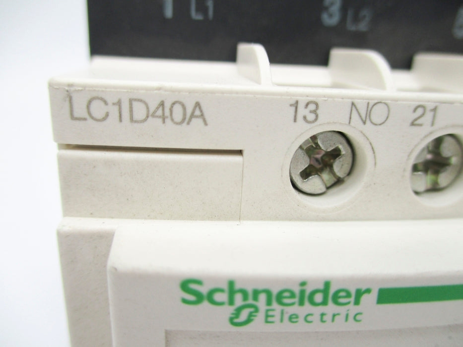 SCHNEIDER ELECTRIC LC1D40AB7 24V UNMP
