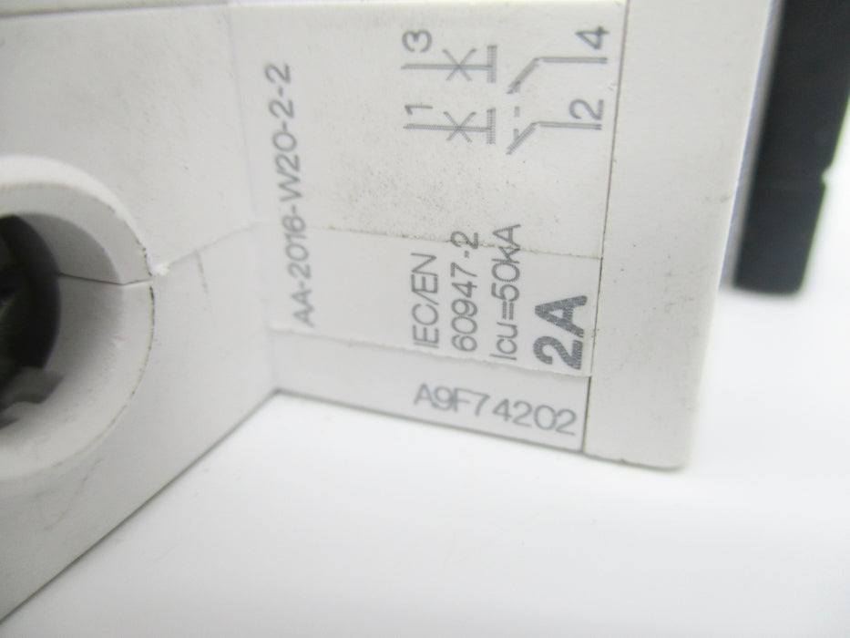 SCHNEIDER ELECTRIC A9F74202 2A 400V UNMP
