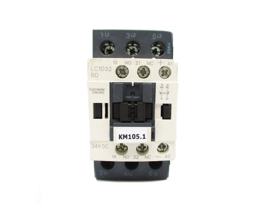 SCHNEIDER ELECTRIC LC1D32BD 24VDC (AS PICTURED) UNMP