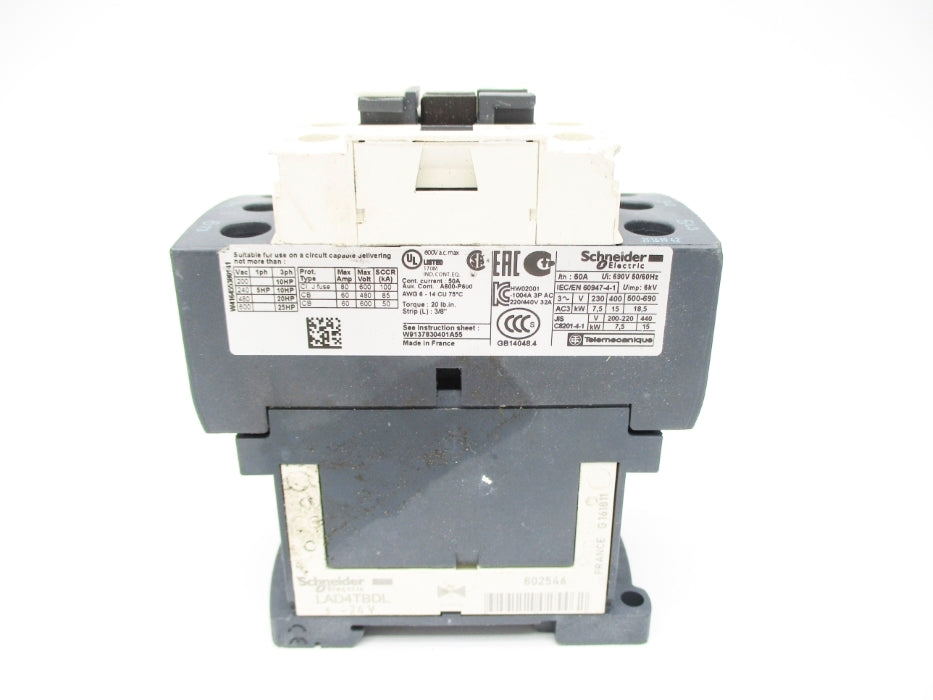 SCHNEIDER ELECTRIC LC1D32BD 24VDC (AS PICTURED) UNMP