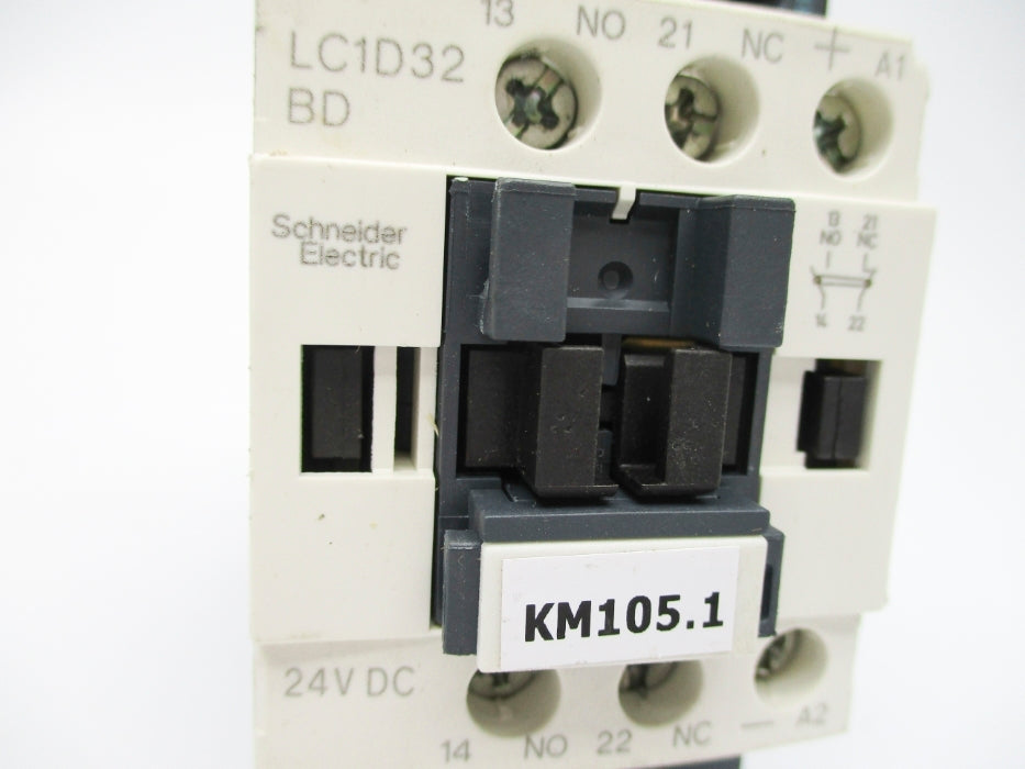 SCHNEIDER ELECTRIC LC1D32BD 24VDC (AS PICTURED) UNMP