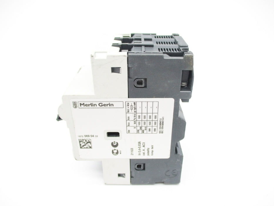 SCHNEIDER ELECTRIC 21103 P25M 0.4-0.63A UNMP