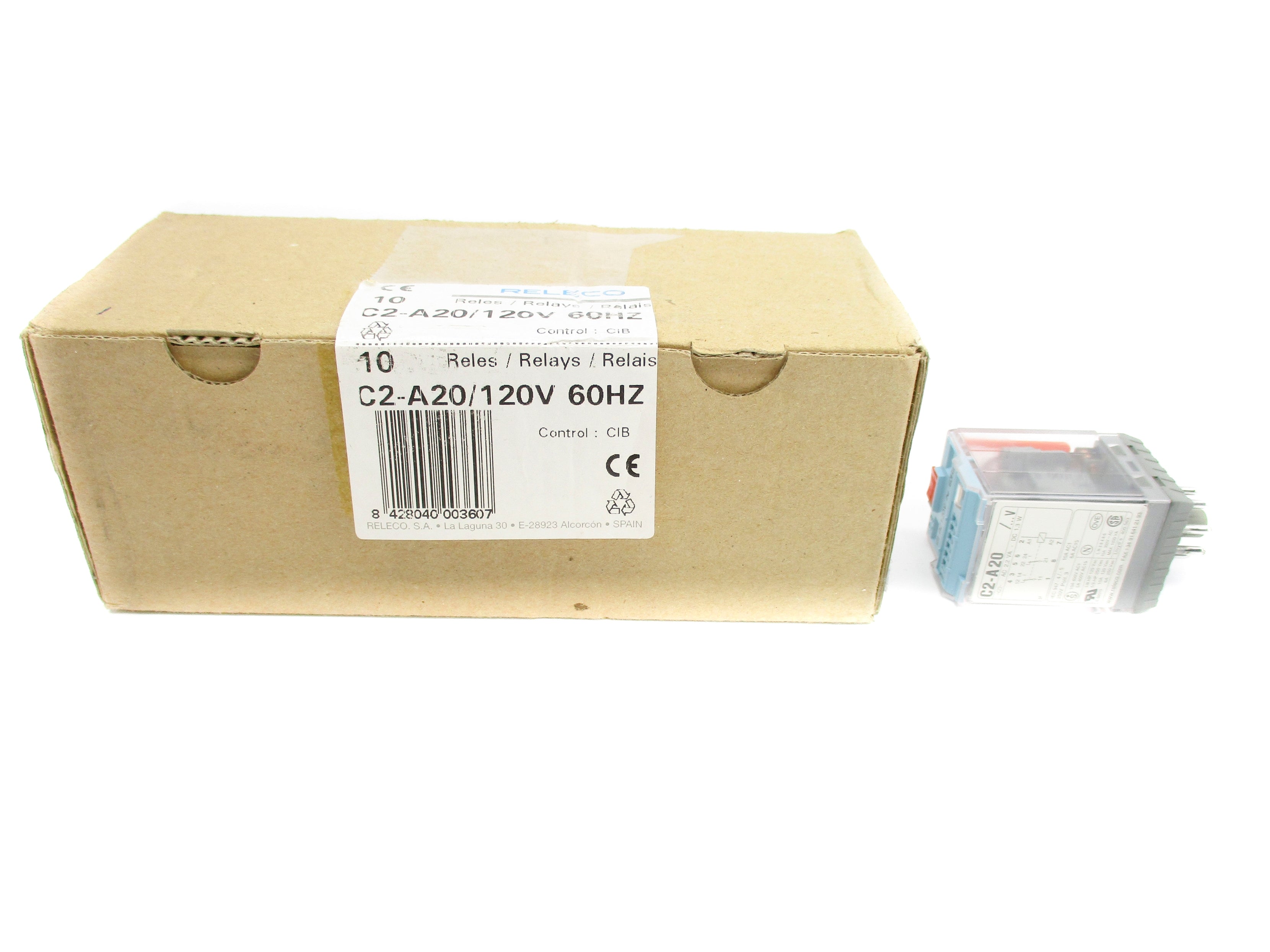 RELECO C2-A20 (PKG OF 10) 120V NSMP