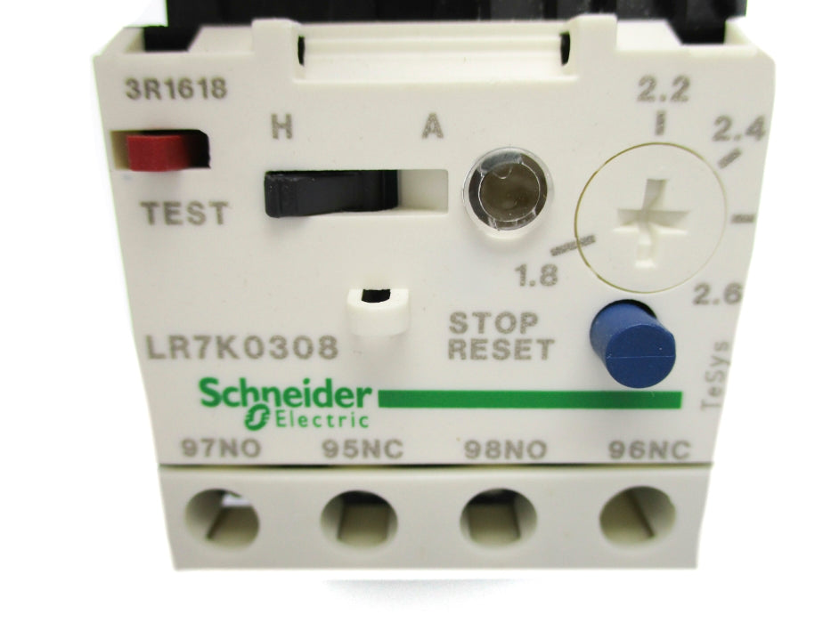 SCHNEIDER ELECTRIC LR7K0308 1.8-2.6A NSNP