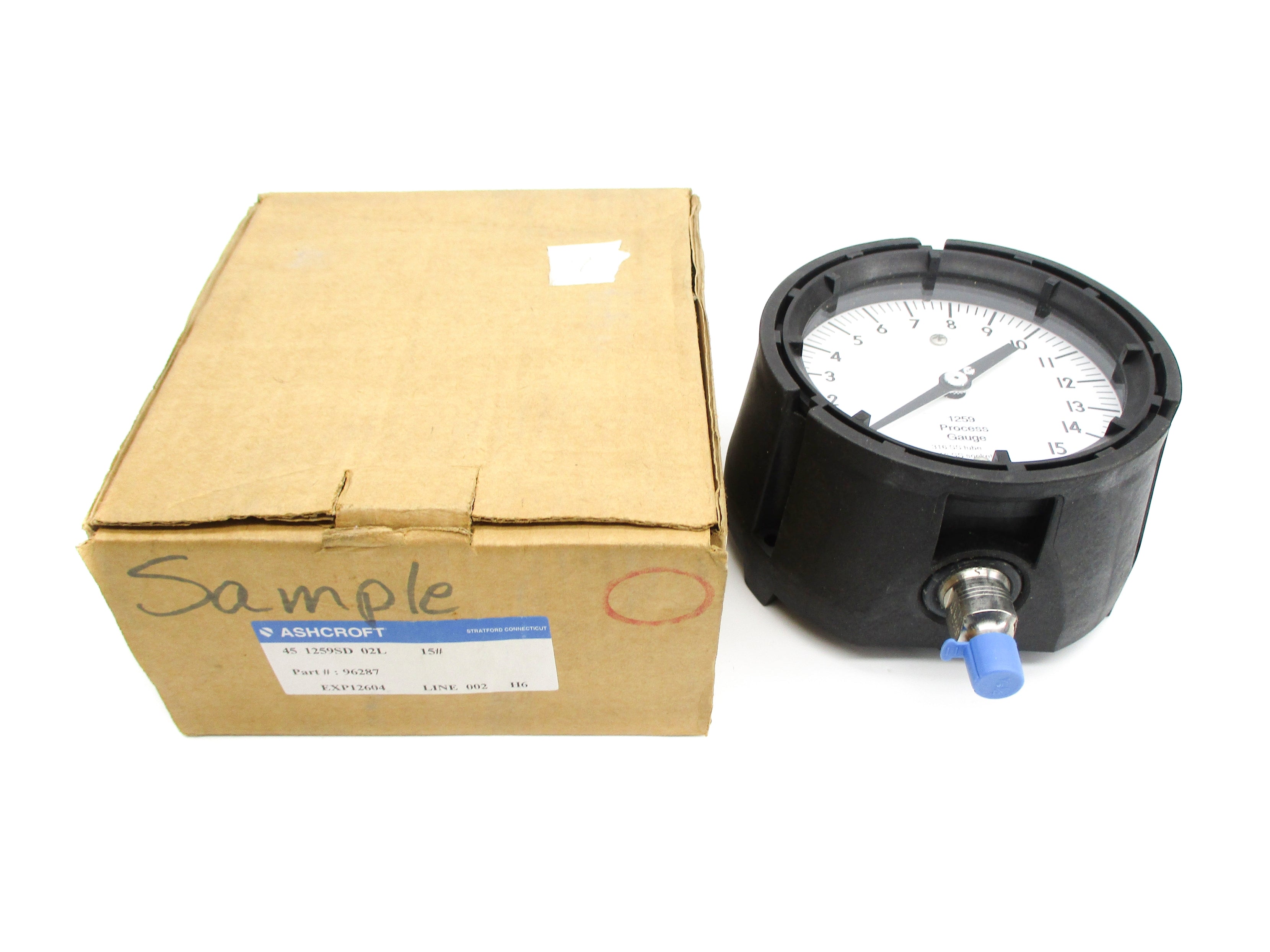 ASHCROFT 451259SD02L15# 0-15PSI NSMP