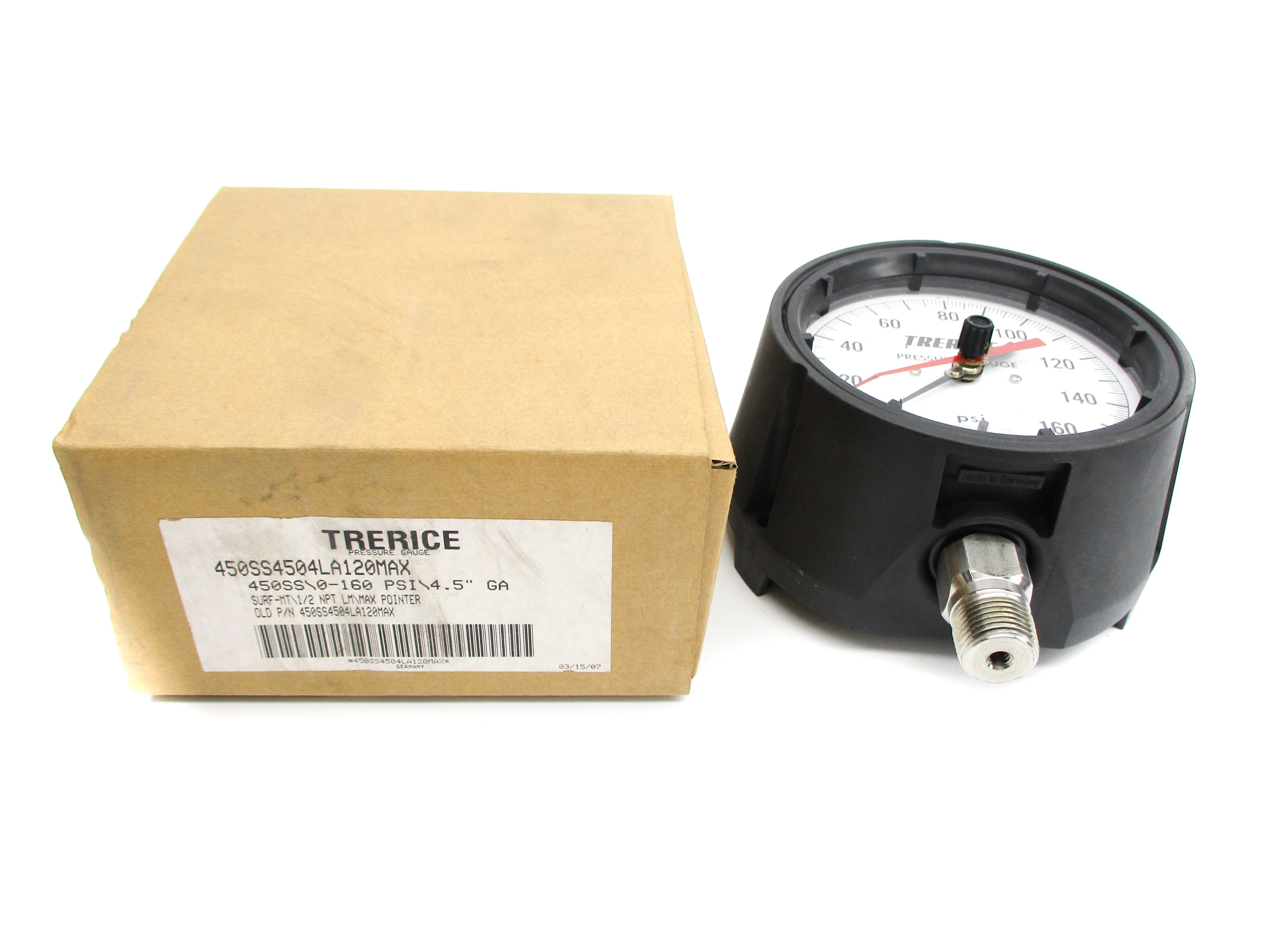 TRERICE 450SS4504LA120MAX 0-160PSI NSMP