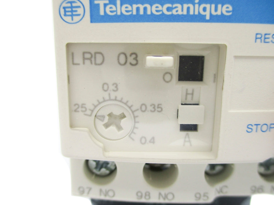 TELEMECANIQUE LRD03 0.4-0.25A NSNP