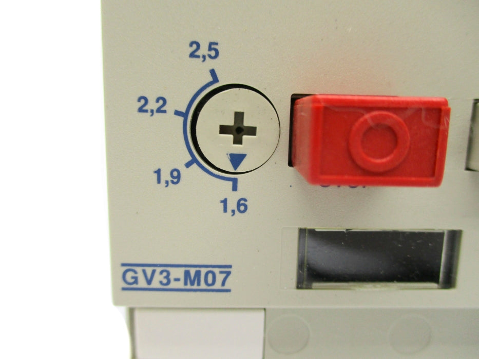 TELEMECANIQUE GV3-M07 1.6-2.5A NSNP