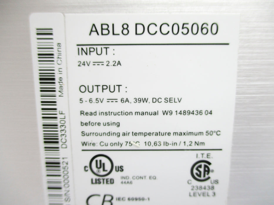 TELEMECANIQUE ABL8DCC05060 NSNP
