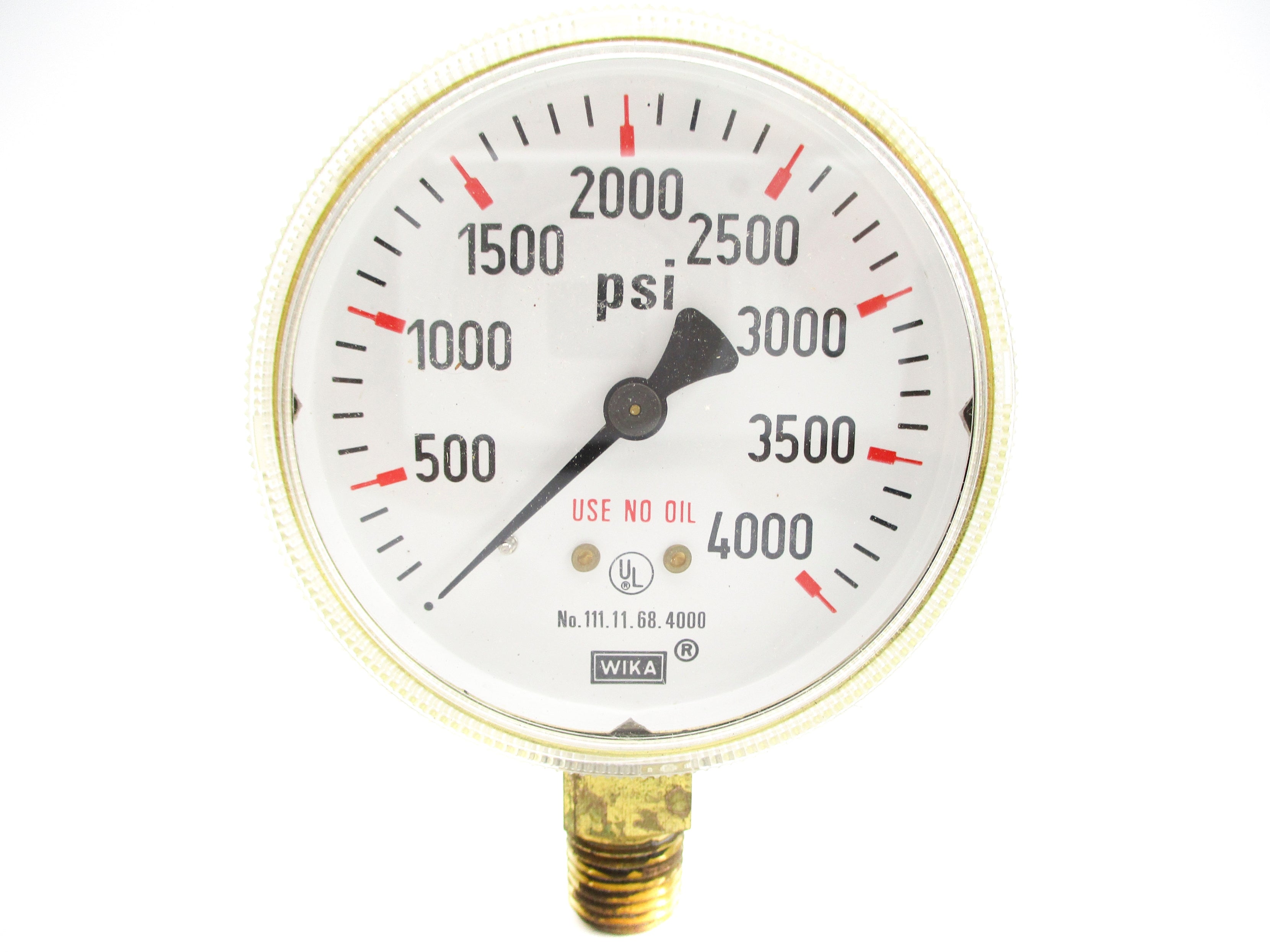 WIKA 8610975 0-4000PSI NSMP