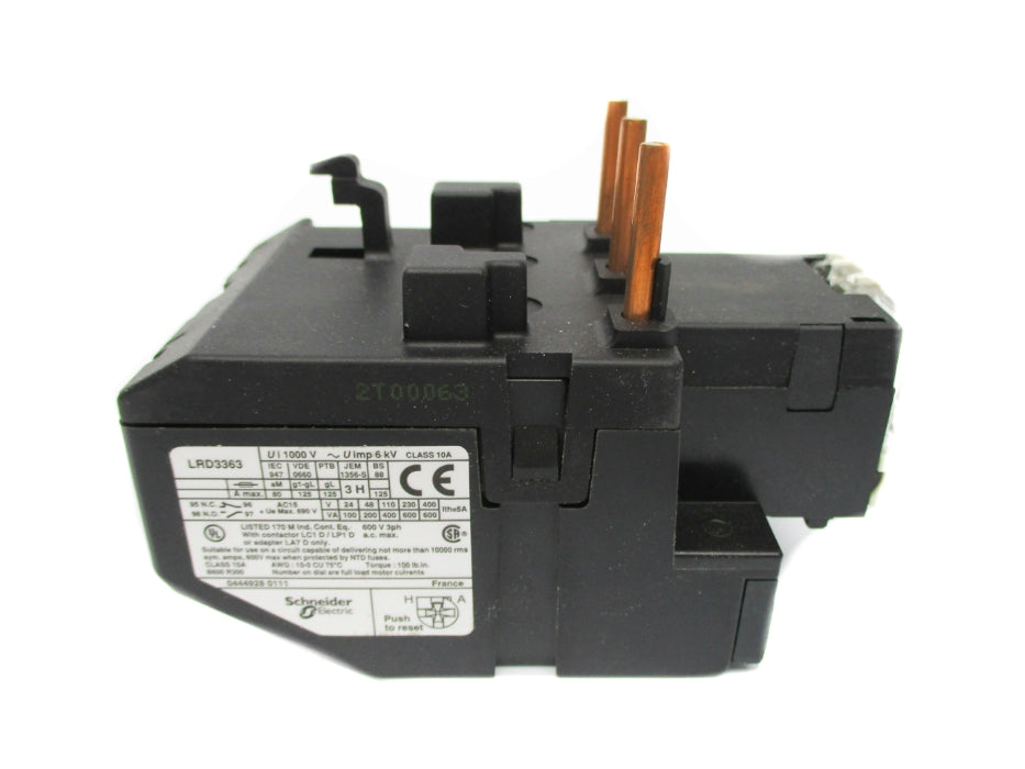 TELEMECANIQUE LRD3363 63-80A NSMP